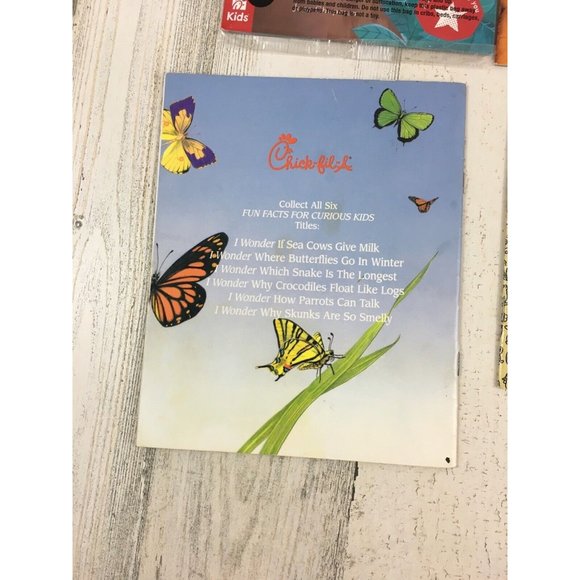 Lot of 16 Chick-fil-a Books Kids Classics DK Amazing Animals Parrots Science Vtg - Picture 9 of 14